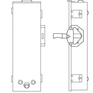 100 Amp Manual Transfer Switch 120/240V 1-PH