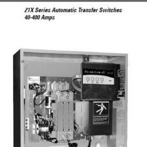 Support for Model:  Zenith ZTX Transfer Switches