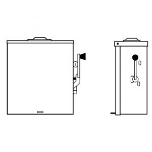 200 Amp Manual Transfer Switch 120/240V 1-PH